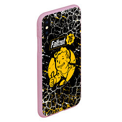 Чехол iPhone XS Max матовый Fallout 76 bethesda, цвет: 3D-розовый — фото 2