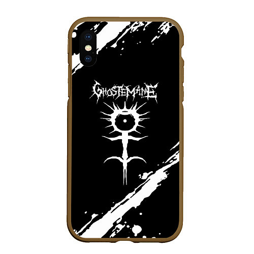 Чехол iPhone XS Max матовый Ghostemane trash / 3D-Коричневый – фото 1