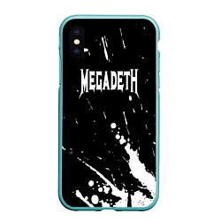 Чехол iPhone XS Max матовый Megadeth
