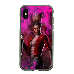 Чехол iPhone XS Max матовый Vampire Punk Bloodhunt