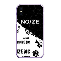 Чехол iPhone XS Max матовый Noize mc Паттерн