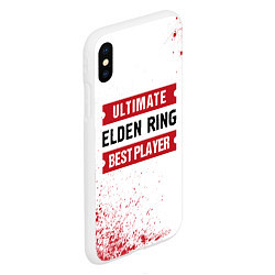 Чехол iPhone XS Max матовый Elden Ring Ultimate, цвет: 3D-белый — фото 2
