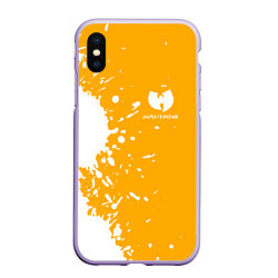 Чехол iPhone XS Max матовый Wu-tang clan маленькое лого