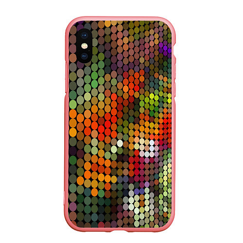 Чехол iPhone XS Max матовый Диско шар / 3D-Баблгам – фото 1