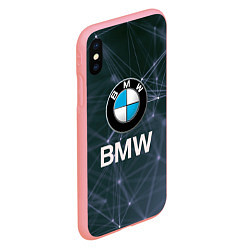 Чехол iPhone XS Max матовый БМВ - BMW Абстракция, цвет: 3D-баблгам — фото 2
