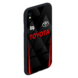 Чехол iPhone XS Max матовый TAYOTA SPORT ТАЙОТА, цвет: 3D-черный — фото 2