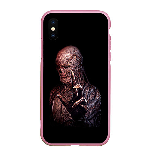 Чехол iPhone XS Max матовый VECNA ВЕКНА ST / 3D-Розовый – фото 1