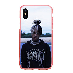 Чехол iPhone XS Max матовый XXXTentacion in a revenge hoodie