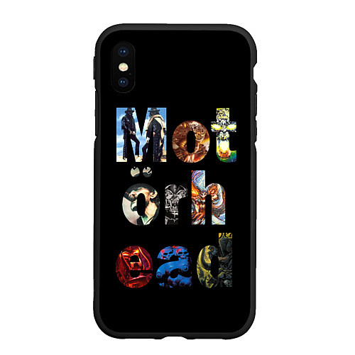 Чехол iPhone XS Max матовый Motorhead Альбомы / 3D-Черный – фото 1