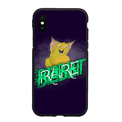 Чехол iPhone XS Max матовый Blabbit Rare