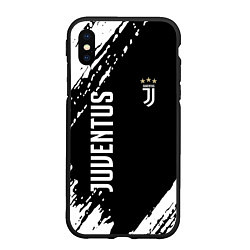 Чехол iPhone XS Max матовый Fc juventus фс ювентус