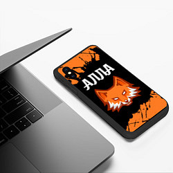 Чехол iPhone XS Max матовый Алла ЛИСА Брызги, цвет: 3D-черный — фото 2