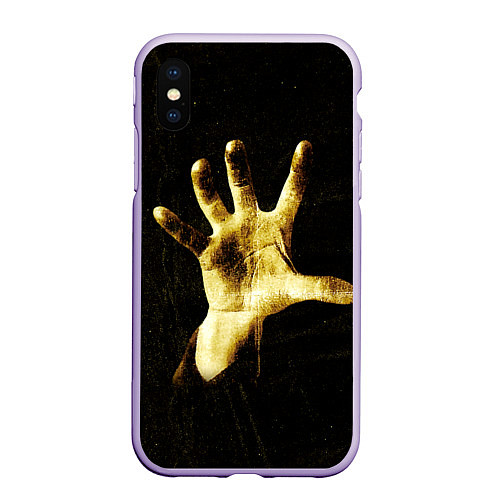 Чехол iPhone XS Max матовый System of a Down дебютный альбом / 3D-Светло-сиреневый – фото 1