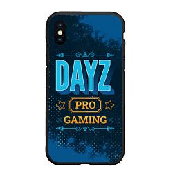 Чехол iPhone XS Max матовый Игра DayZ: PRO Gaming, цвет: 3D-черный