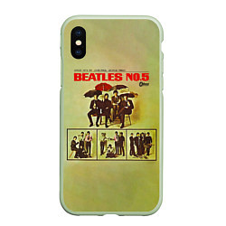 Чехол iPhone XS Max матовый Beatles N0 5