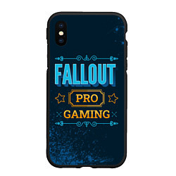 Чехол iPhone XS Max матовый Игра Fallout: PRO Gaming