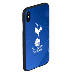 Чехол iPhone XS Max матовый Tottenham hotspur SPORT, цвет: 3D-черный — фото 2