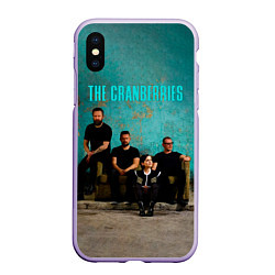 Чехол iPhone XS Max матовый Something Else - The Cranberries, цвет: 3D-светло-сиреневый