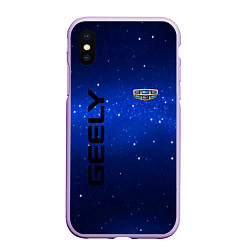 Чехол iPhone XS Max матовый Geely - звёзды