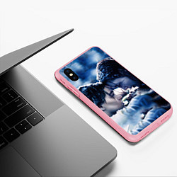 Чехол iPhone XS Max матовый Титаник Холод, цвет: 3D-баблгам — фото 2