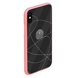 Чехол iPhone XS Max матовый Клубок ниток, цвет: 3D-баблгам — фото 2