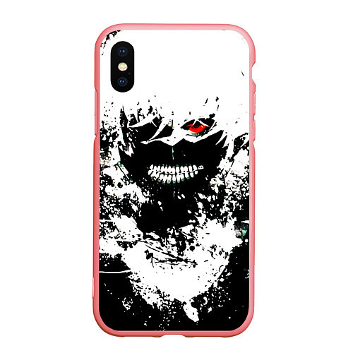 Чехол iPhone XS Max матовый Tokyo Ghoul Kaneki Ken paint / 3D-Баблгам – фото 1