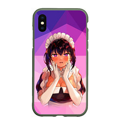 Чехол iPhone XS Max матовый The Maid I Hired Recently Is Mysterious anime