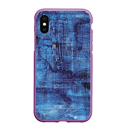 Чехол iPhone XS Max матовый Jeans life - rag