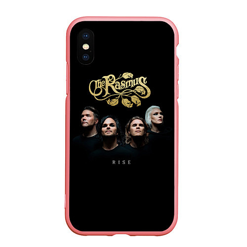 Чехол iPhone XS Max матовый The Rasmus rise / 3D-Баблгам – фото 1