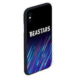 Чехол iPhone XS Max матовый Beastars stream, цвет: 3D-черный — фото 2