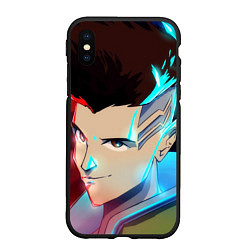 Чехол iPhone XS Max матовый Cyberpunk: Edgerunners Дэвид Мартинес