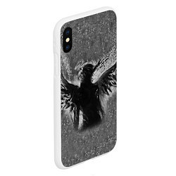 Чехол iPhone XS Max матовый Metamorphosis Demon ZXC, цвет: 3D-белый — фото 2