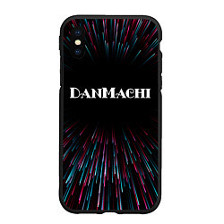 Чехол iPhone XS Max матовый DanMachi infinity