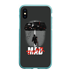 Чехол iPhone XS Max матовый Mad Max and Akira