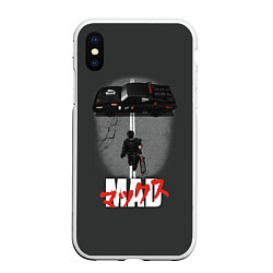 Чехол iPhone XS Max матовый Mad Max and Akira