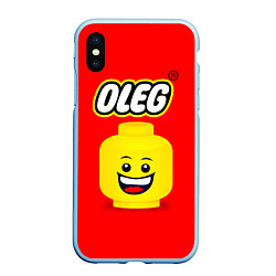 Чехол iPhone XS Max матовый Олег Lego