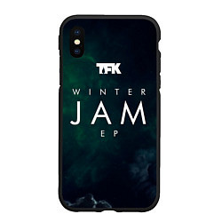 Чехол iPhone XS Max матовый Winter Jam EP - Thousand Foot Krutch, цвет: 3D-черный