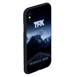 Чехол iPhone XS Max матовый Untraveled Road - Thousand Foot Krutch, цвет: 3D-черный — фото 2