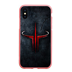 Чехол iPhone XS Max матовый Quake 3 arena