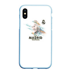 Чехол iPhone XS Max матовый Karim Benzema - Real Madrid