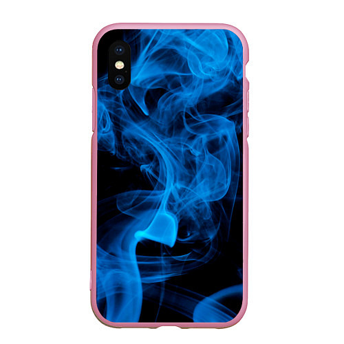 Чехол iPhone XS Max матовый Neon neiro / 3D-Розовый – фото 1