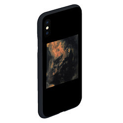 Чехол iPhone XS Max матовый Моцарт - Pharaoh, цвет: 3D-черный — фото 2