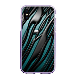 Чехол iPhone XS Max матовый Подтеки