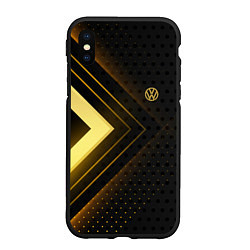 Чехол iPhone XS Max матовый Volkswagen sign