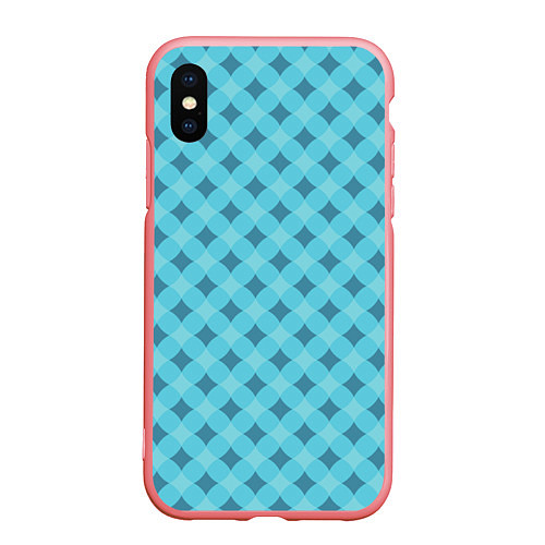 Чехол iPhone XS Max матовый Style blue / 3D-Баблгам – фото 1