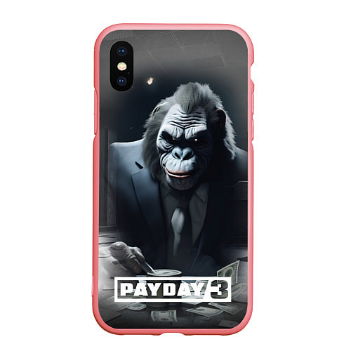 Чехол iPhone XS Max матовый Payday 3 big gorilla / 3D-Баблгам – фото 1