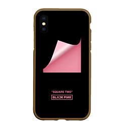 Чехол iPhone XS Max матовый Blackpink Square two