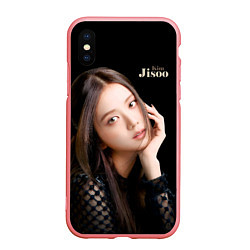 Чехол iPhone XS Max матовый Blackpink Cute Jisoo Kim