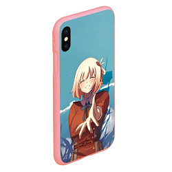 Чехол iPhone XS Max матовый Sweet Chisato Nishikigi - Lycoris Recoil, цвет: 3D-баблгам — фото 2