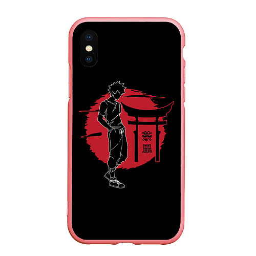 Чехол iPhone XS Max матовый Муген - Samurai Champloo / 3D-Баблгам – фото 1